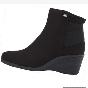 anne klein agua wedge bootie